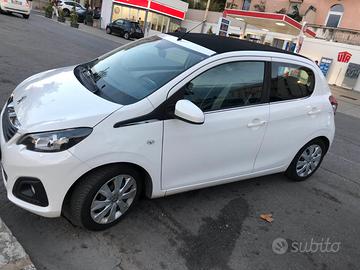 Peugeot-108 vti- 1000-benzina 5 porte top cabrio
