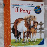 Libro "Il Pony" per bambini 4 anni