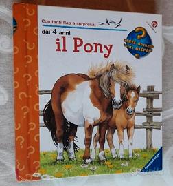 Libro "Il Pony" per bambini 4 anni