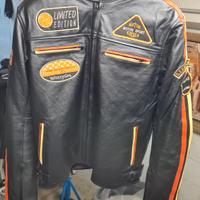 GIACCA MOTO VERA PELLE 