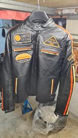 GIACCA MOTO VERA PELLE 