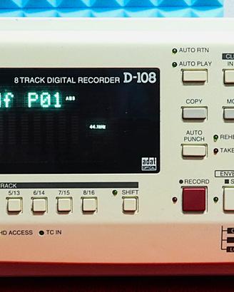 registratori fostex d108