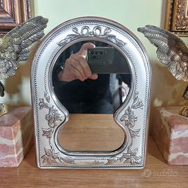 Specchio Cornice Portafoto in Argento 925 cm 18x23