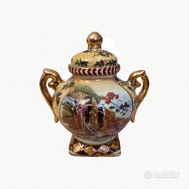 Vaso/Zuccheriera decorativa Vintage Satsuma