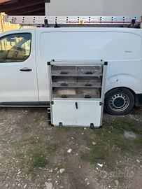 Scaffalatura in alluminio