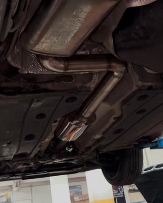 Scarico centrale e fina golf 7.5 gti