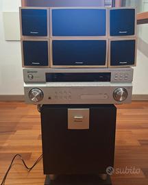 Kit dolby surround Pioneer con sintoamplificatore