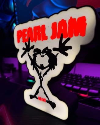 Lampada Pearl Jam “Alive” LED USB – Stampa 3D