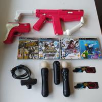 PlayStation Move + Sharpshooter + Giochi