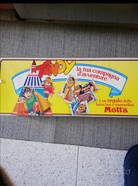 giocattolo tenda Indiana Motta omaggio vintage '80