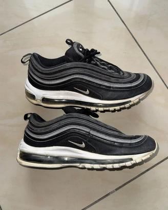 Nike Air Max 97 Nere Bianche Taglia 43