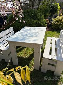 SET DA GIARDINO IN BANCALE