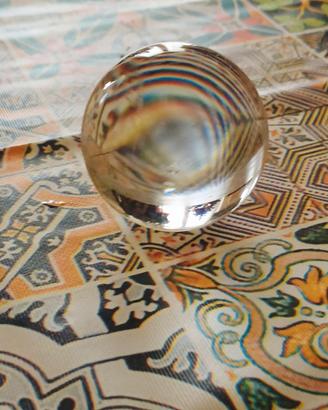 sfera vetro acrilico 