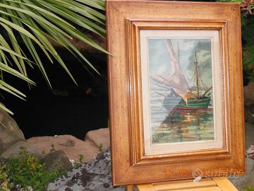 Dipinti con Cornici ad Olio su Tela