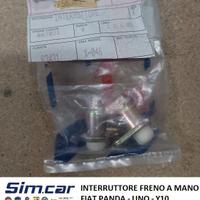 INTERRUTTORE FRENO A MANO FIAT PANDA, UNO, Y10