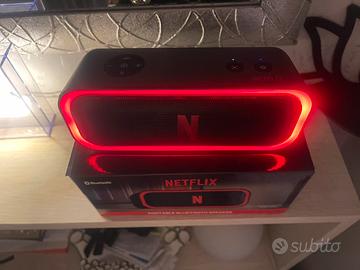 Cassa bluetooth speaker netflix