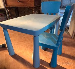 Tavolo e sedie mammut ikea