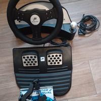 volante e pedaliera play station 