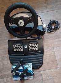 volante e pedaliera play station 
