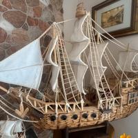 Veliero in legno