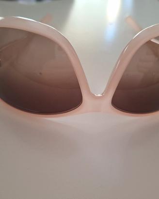 occhiali da sole beige Gucci originali 