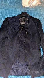 vestito elegante con panciotto/pantalone abbinato