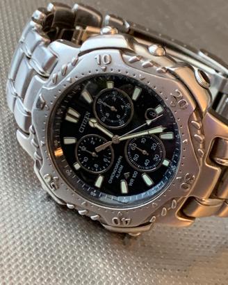 CITIZEN PROMASTER Chrono Alarm W.R.100M vintage