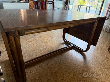 Tavolo estensibile di design anni '80  Bonacina