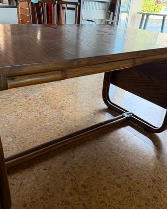 Tavolo estensibile di design anni '80  Bonacina