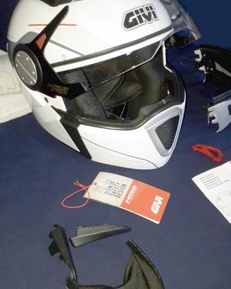 GIVI CASCO MOTO MENTONIERA RIMOVIBILE tag. 56