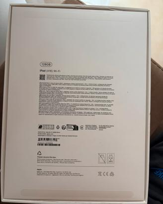 Ipad a16 128gb wifi