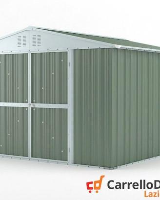 Box struttura lamiera Acciaio 327x307 verde