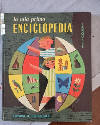 Libro Vintage "La mia prima enciclopedia Larousse"