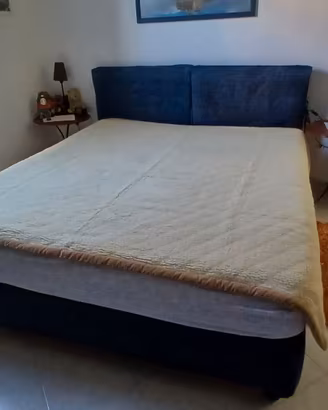 Coperta matrimoniale in lana merinos 100%