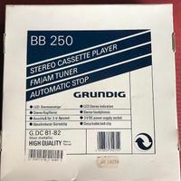 Stereo cassette vintage Grundig