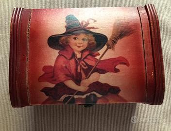 Bauletto Legno Vintage – Streghetta Halloween