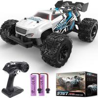 DEERC RC Auto, Monster Truck Telecomandato con 2 B