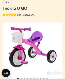 Triciclo chicco Ugo