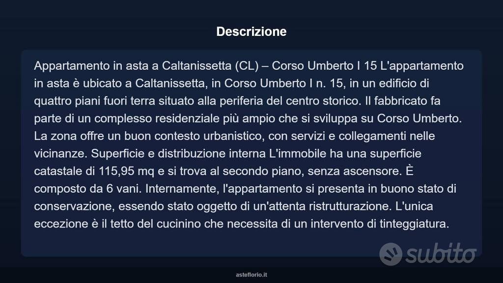 Appartamento – Caltanissetta, Quartiere Provvidenza - Vista 3