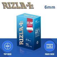 Filtrini slim rizla 6 mm box da 10 pacchi