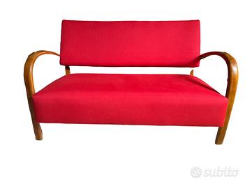 Divanetto 2 posti anni 50 Art Deco Modernariato