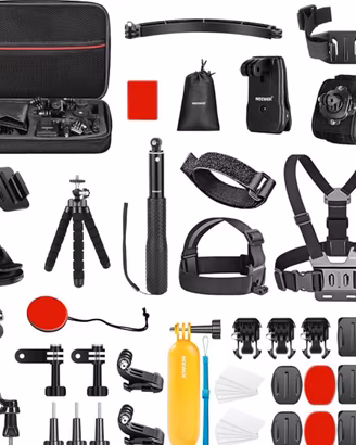 NEEWER 50 in 1 Action 5 Kit di Accessori per gopro