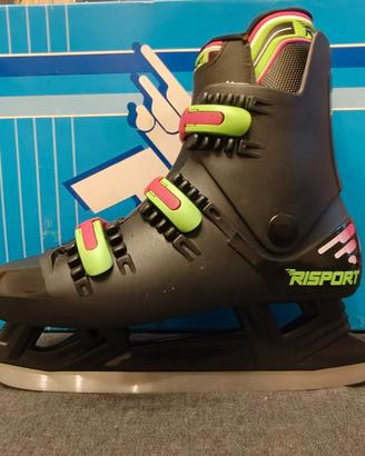 Pattino da ghiaccio NUOVI della Risport, tg 46