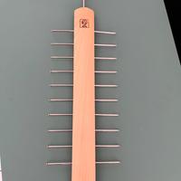 Portacravatte vintage in legno