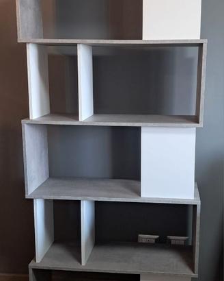 Libreria verticale scaffale design moderno