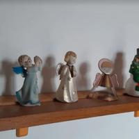  Statuine in Ceramica, cera, vetro.