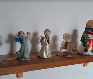  Statuine in Ceramica, cera, vetro.