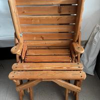 Seggiola che diventa tavolino