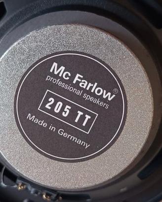 Coppia Woofer 8ohm MC Farlow (Germany)