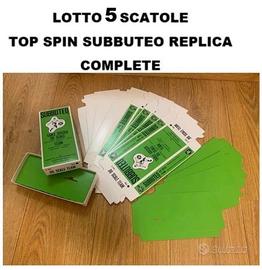 Top spin Lotto 5 scatole Replica subbuteo